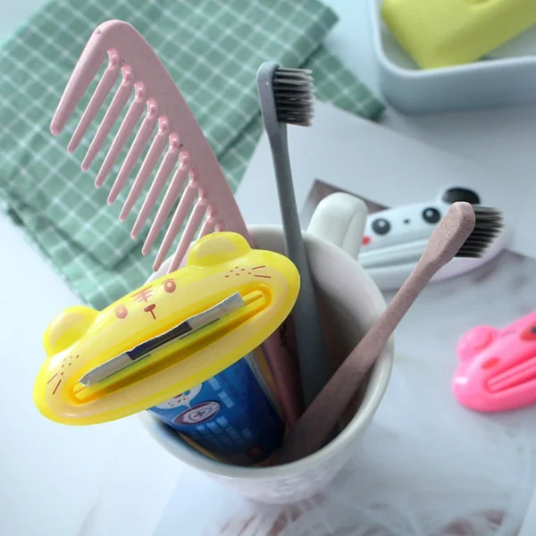 Toothpaste Squeezer Creative Cartoon Animal Shaped Facial Cleanser Squeezer Kitchen Household Lazy Creative Little Tools - Image 6