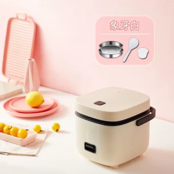 Dormitory small rice cooker household mini rice cooker smart steaming 1-2 people kitchen old-fashioned appliances - Image 4