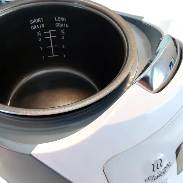 Asia Panda Mini Rice Cooker With Ninja Ceramic Bowl and Advanced Fuzzy Logic (3.5 cup, 0.63 litre) 4 Rice Cooking Functions, - Image 6