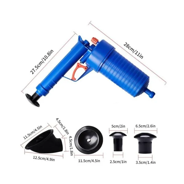 Air Pump Pressure Unblocker Pipe Plunger Drain Cleaner Sewer Sinks Basin Pipeline Clogged Remover Kitchen Toilet Cleaning Tools - Image 5