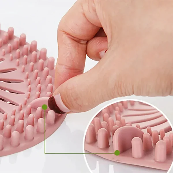 Sewer filter hair floor drain bathroom anti hair kitchen toilet bathroom cover magic tool sink anti clogging - Image 12