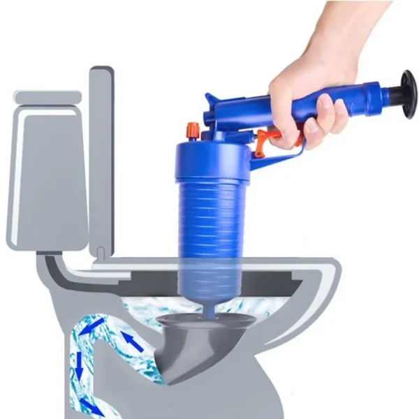 Air Pump Pressure Unblocker Pipe Plunger Drain Cleaner Sewer Sinks Basin Pipeline Clogged Remover Kitchen Toilet Cleaning Tools - Image 3